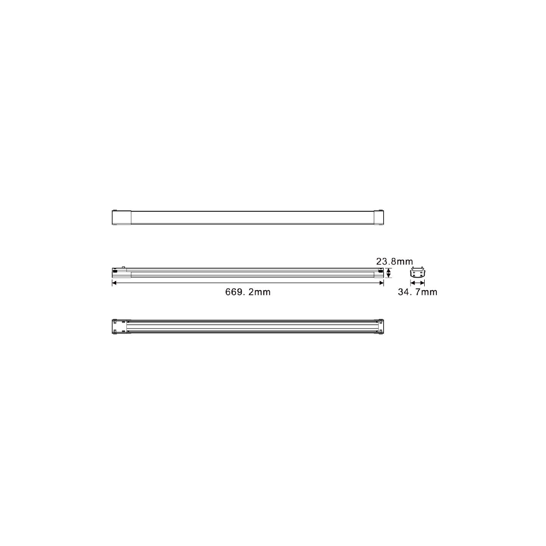 Proiector profil SLIM MAGNET THE BAR — imagine 3