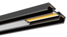 THIN MAGNET STRIP — șină magnetică cu slot LED